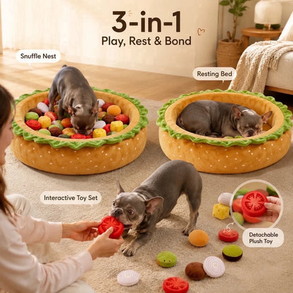 PupWell™ - Burger Dog Ball Pit